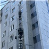 Пожар произошел в общежитии на правобережье Красноярска