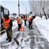 Мэр прокомментировал уборку Красноярска в первый серьезный снегопад (видео)
