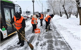 Мэр прокомментировал уборку Красноярска в первый серьезный снегопад (видео)