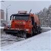 Красноряцам показали работу новых дорожных пылесосов во время снегопада (видео)