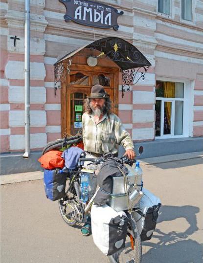 Путешественник из Мюнхена на велосипеде добрался до Минусинска