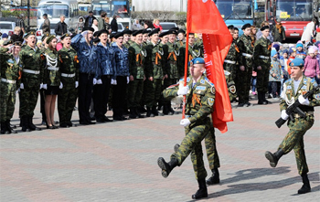 День Победы в Красноярске