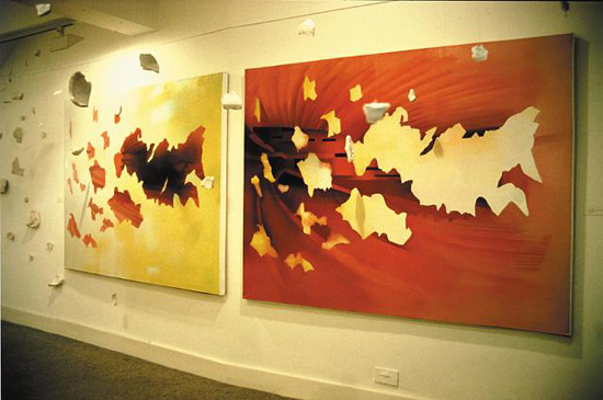 «Частичный триумф» (инсталляции, 1989-1990, 1992)