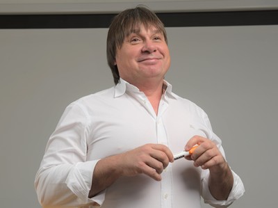 Доктор Евгений Покушалов на вручении премии за выдающиеся достижения в медицине