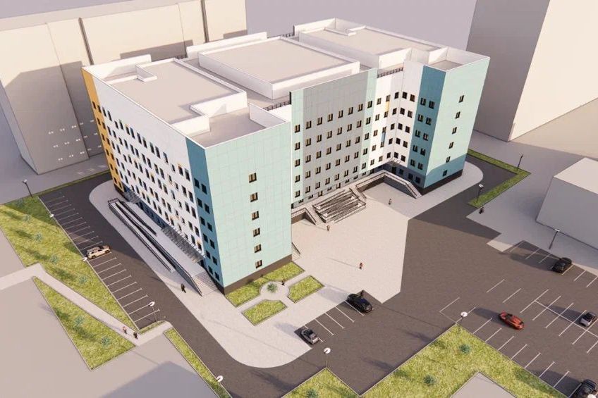 Поликлиника на 1000 посещений в смену