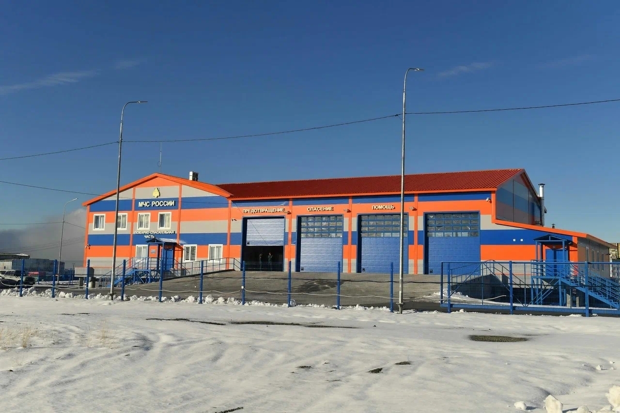 Пожарное депо в Оганере