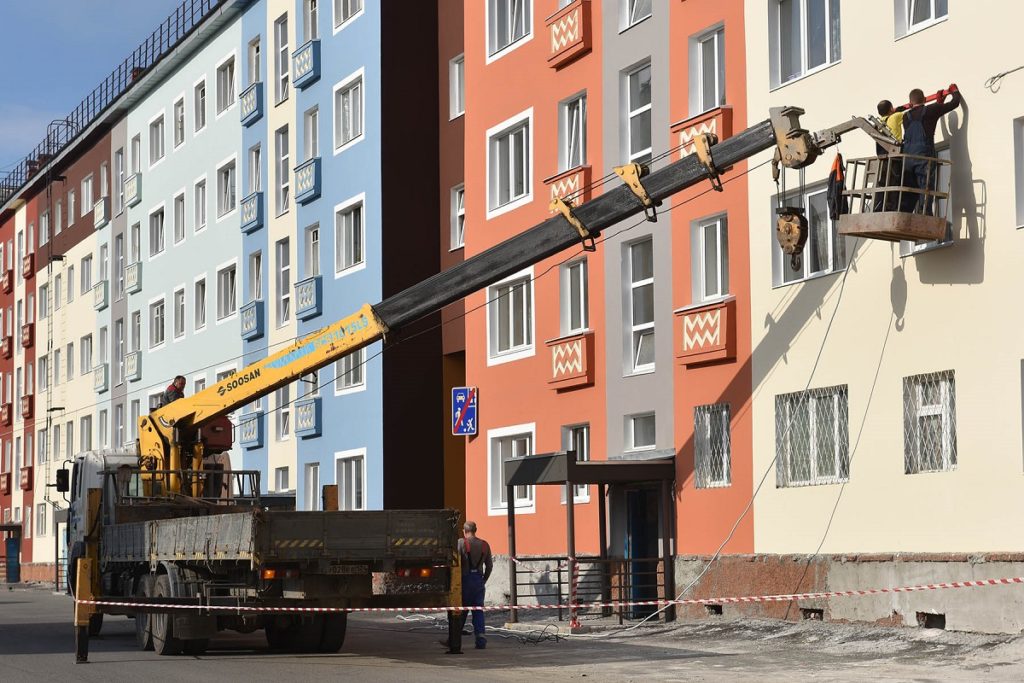 Ремонт фасадов